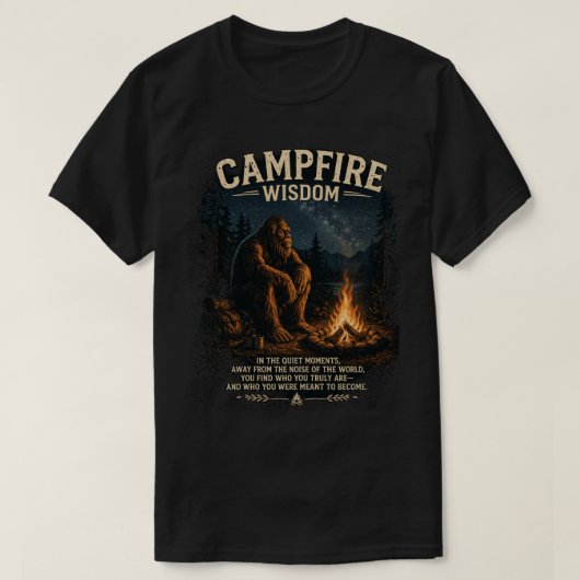 T-shirt Sasquatch Bigfoot (Design devant)