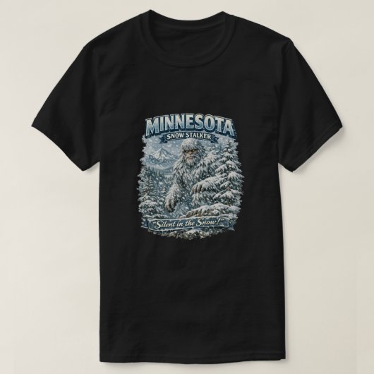 T-shirt Sasquatch Bigfoot (Design devant)