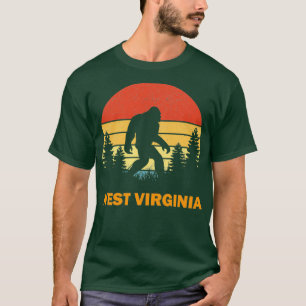 T-shirt Sasquatch Bigfoot West Virginie
