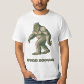 T-shirt Sasquatch : Booger en bois (Devant)