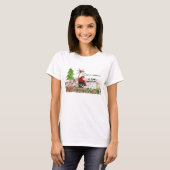 T-shirt sasquatch dans un fauteuil roulant (Devant entier)