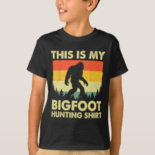 T-shirt Sasquatch drôle Croyez que c'est ma chasse au Bigf