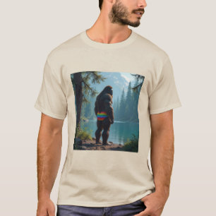 T-shirt Sasquatch en fleurs