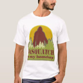 T-shirt Sasquatch Est Mon Enfant (Devant)