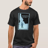 T-shirt Sasquatch Security - Idaho (Devant)
