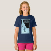 T-shirt Sasquatch Security - Idaho (Devant entier)