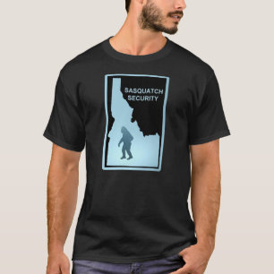 T-shirt Sasquatch Security - Idaho
