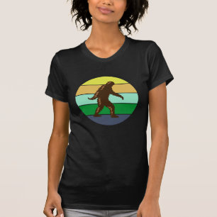 T-shirt Sasquatch vintage Sunset Bigfoot
