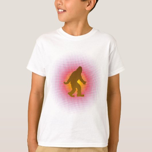 T-shirt Sasquatch Whoopass Vector Sprite Pow! (Devant)