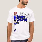 T-shirt Sass E. Blue Down & Derby (Devant)