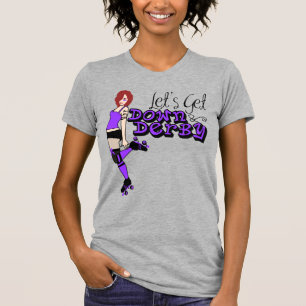 T-shirt Sass E. Purple Down & Derby