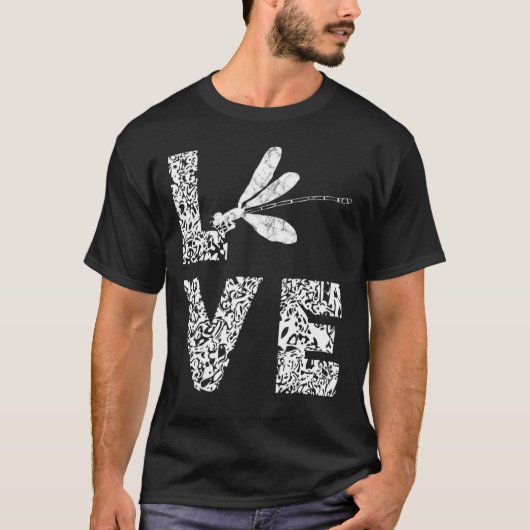 T-shirt Sassenach libellules Insectes Love Bugs Entomologi (Devant)