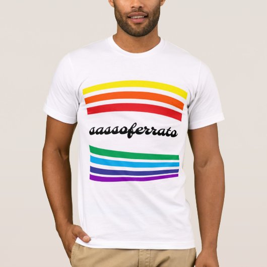 T-shirt Sassoferrato Coloré (Devant)