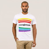 T-shirt Sassoferrato Coloré (Devant entier)