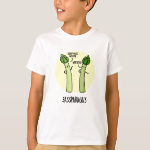 T-shirt Sassparagus Funny Asparagus Vegetable Pun