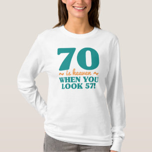 T-shirt Sassy 70e anniversaire