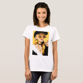 T-shirt Sassy Anime Girl with Lemon (Devant entier)