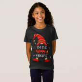 T-Shirt Sassy Gnome Christmas Pajama Matching Family (Devant entier)