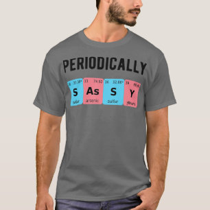 T-shirt Sassy II périodique