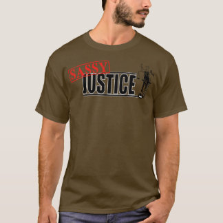 T-shirt Sassy Justice HD Graphic