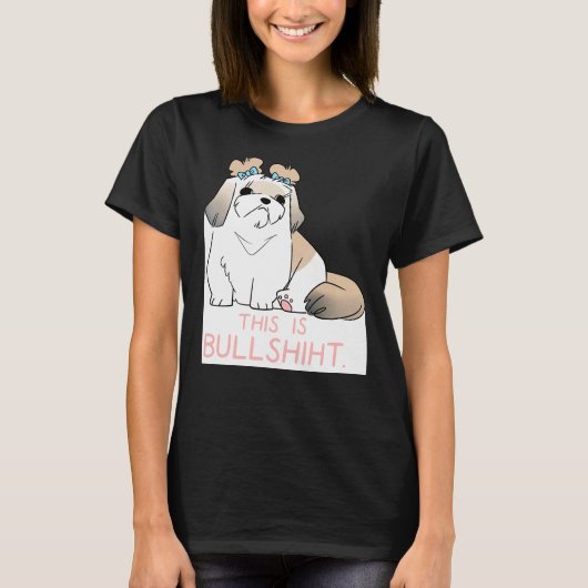 T-shirt Sassy Shih Tzu (Devant)