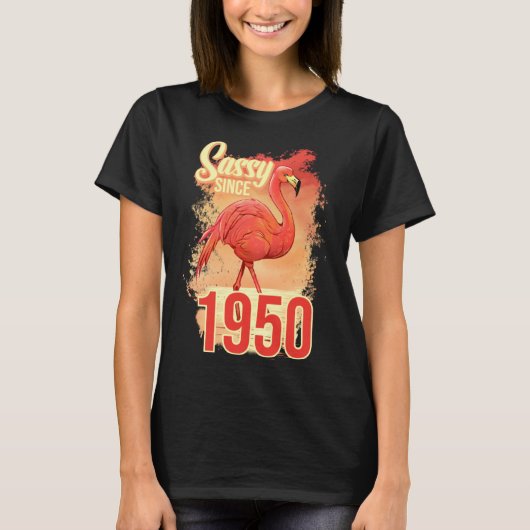 T-shirt Sassy Since 1950 (Devant)