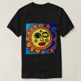 T-shirt Sassy Sun- Noir