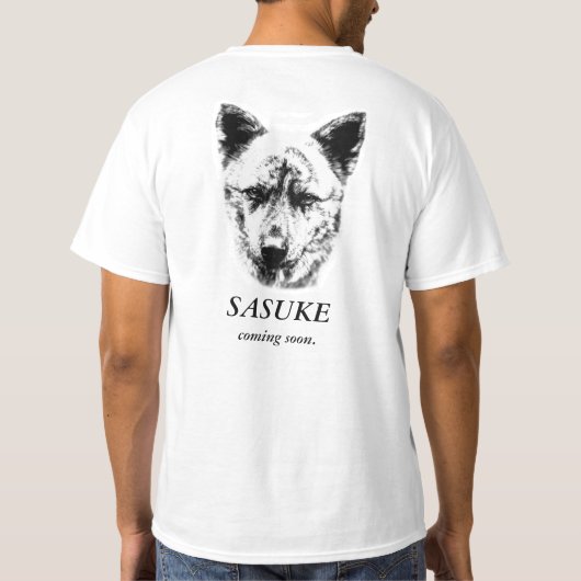T-shirt SASUKE coming soon. (Dos)