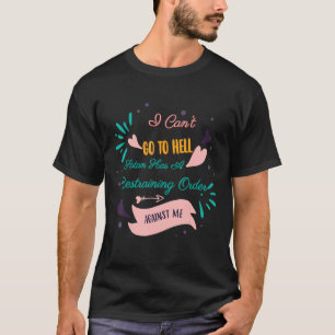 T-shirt Satan A Un Humour D'Ordre De Résistance