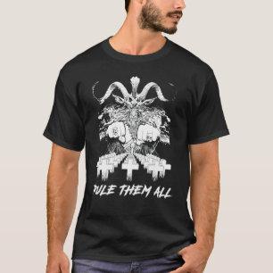T-shirt Satan fou Les Diriger Tous