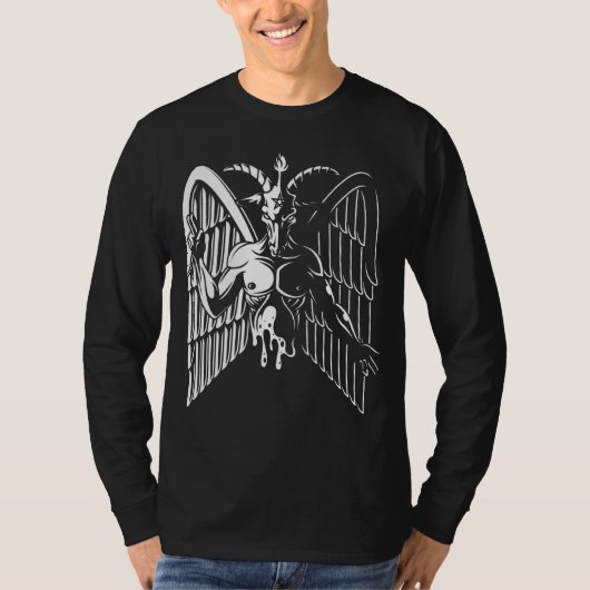 T-shirt Satanic Baphomet (Devant)