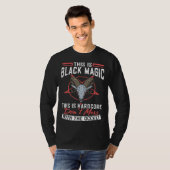 T-shirt Satanic Witchcraft Goth Baphomet Don't Mess With T (Devant entier)