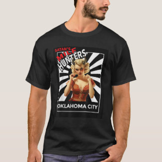 T-shirt Satan's MILF Hunters of OKLAHOMA CITY Retro Rockab