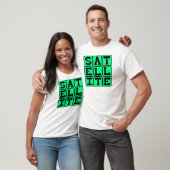 T-shirt Satellite, objet en orbite (Unisexe)