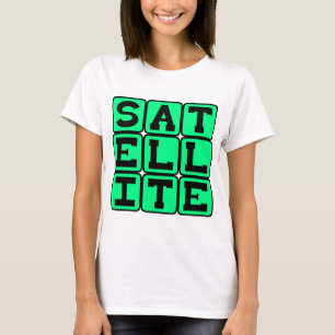 T-shirt Satellite, objet en orbite