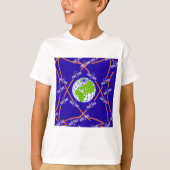 T-shirt Satellites orbitant la Terre (Devant)
