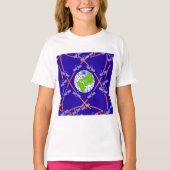 T-shirt Satellites orbitant la Terre (Devant)