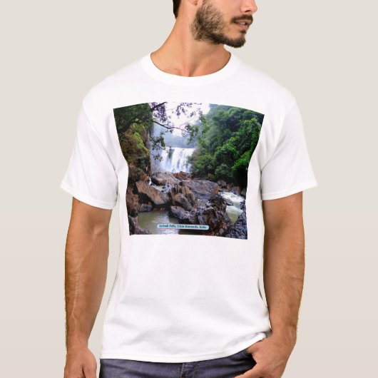 T-shirt Sathodi Falls, Uttar Kannada, Inde (Devant)