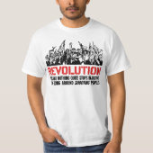 T-shirt Satire de révolution (Devant)