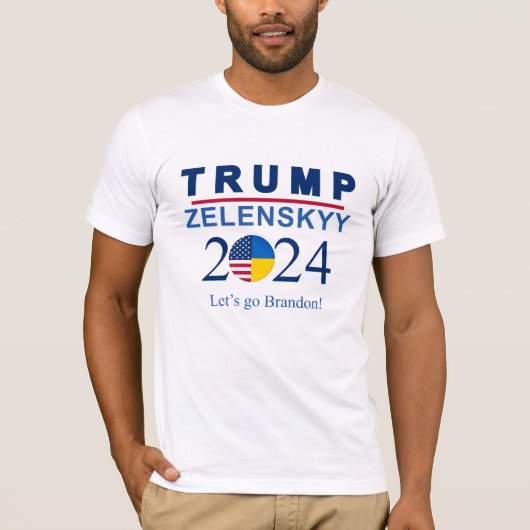 T-shirt satire politique de Trump (Devant)
