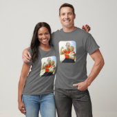 T-shirt Satire politique minuscule de Poutine d'atout et (Unisexe)