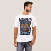 T-SHIRT SATIVA AFRICAIN (Devant entier)