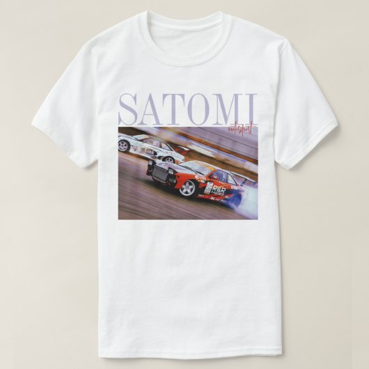 T-shirt satomi sport "Drift Scene" (Design devant)