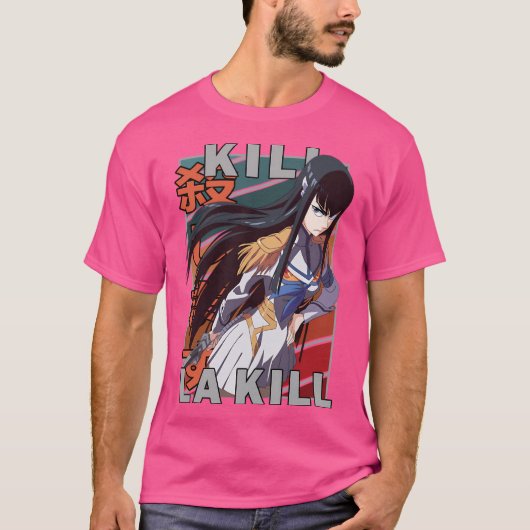 T-shirt Satsuki Kiryuin Kill La Kill Kiru Ra Kiru Cool Ani (Devant)