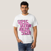 T-shirt S'attendre (Devant entier)