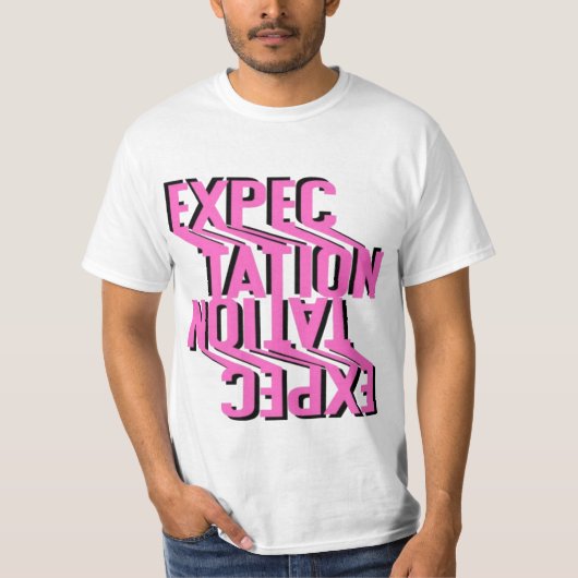 T-shirt S'attendre (Devant)