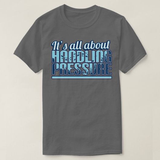 T-shirt Saturation Diver Tout Sur La Manipulation De La Pr (Design devant)