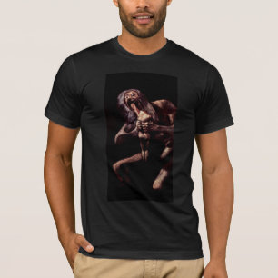T-shirt Saturn dévorant son fils du Pinturas Negras