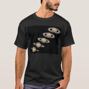 T-shirt Saturn et anneaux