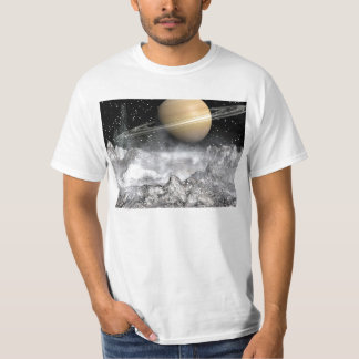 T-shirt Saturn et Enceladus